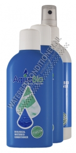 2 Aqua Bio biologische waterbedconditioner hoogconcentraat voor 12 maanden + Aqua Bio vinylreiniger
